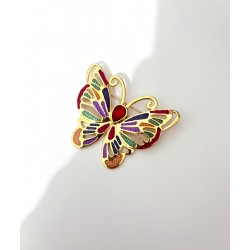 BROCHE MARIPOSA COLORES