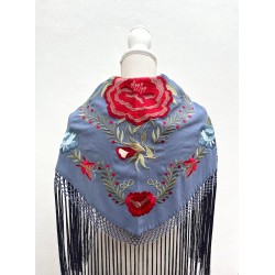 MANTONCILLO LLANES AZUL DUCADO