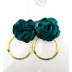 PENDIENTES BRUNA AGUAMARINA...