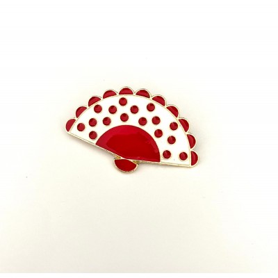 BROCHE ABANICO LUNARES...