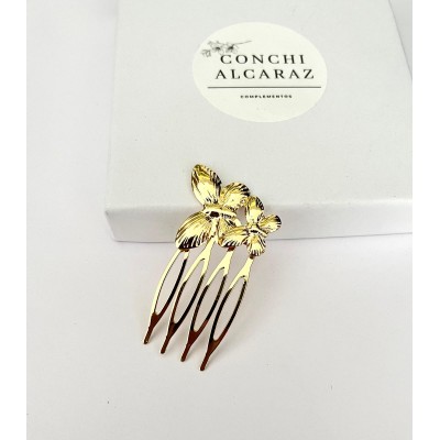 PEINA DOBLE MARIPOSA MINI