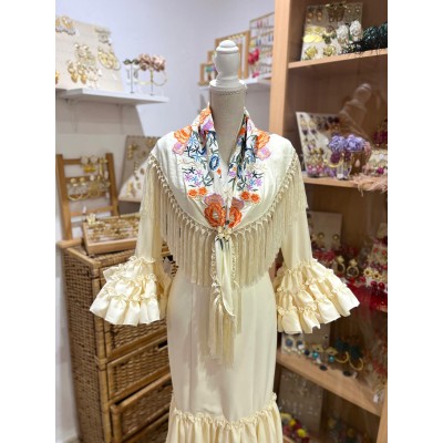 TRAJE CANASTERO JALEO BEIGE