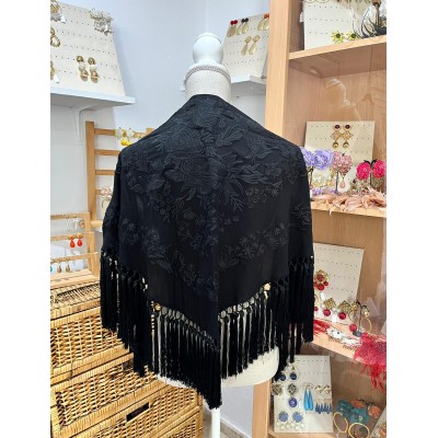 MANTONCILLO BORMUJOS NEGRO...