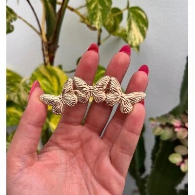 BROCHE TRI MARIPOSA MONARCA