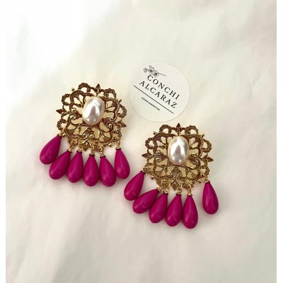 PENDIENTES SALAZAR BUGANVILLA