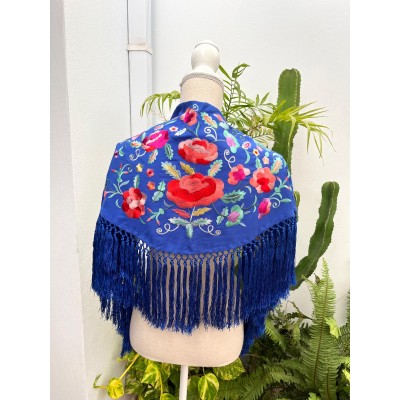 MANTONCILLO BALI AZUL PAVO...