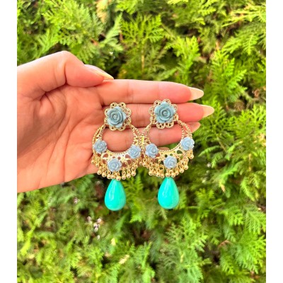 PENDIENTES AMADORES VERDE...