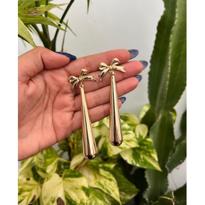 PENDIENTES LAGRIMA LAZO