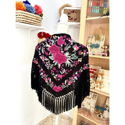 MANTONCILLO BORMUJOS NEGRO...