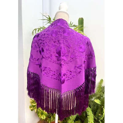 MANTONCILLO ZARZUELA MORADO...