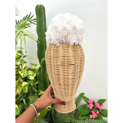 RAMILLETE CLAVEL BLANCO