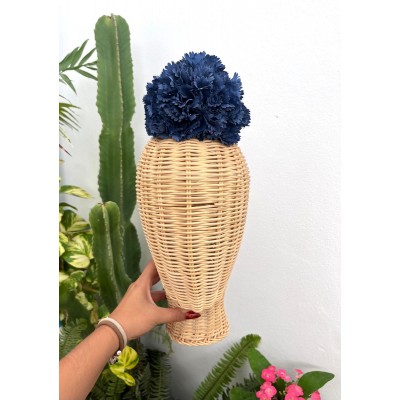 RAMILLETE CLAVEL AZUL OSCURO