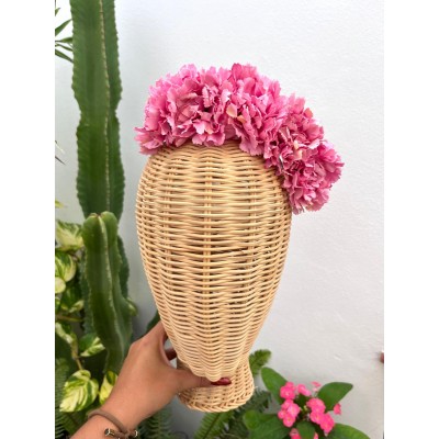 CORONA CLAVELITOS ROSA