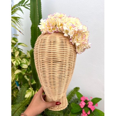 CORONA CLAVELITOS BEIGE Y...