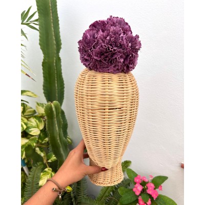 RAMILLETE CLAVEL MORADO...