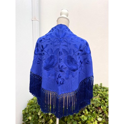 MANTONCILLO ADRA AZUL PAVO...