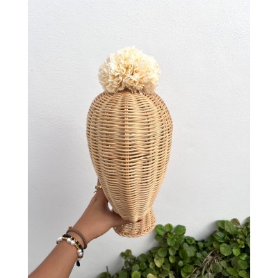 RAMILLETE CLAVEL BEIGE NIÑA
