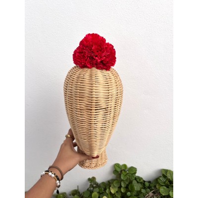 RAMILLETE CLAVEL ROJO NIÑA