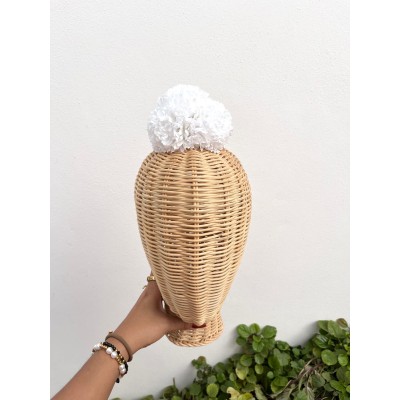 RAMILLETE CLAVEL BLANCO