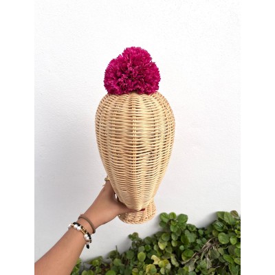 RAMILLETE CLAVEL FUCSIA NIÑA