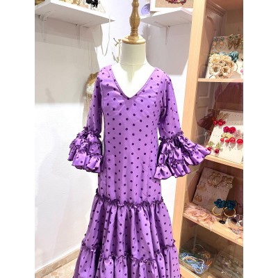 TRAJE CANASTERO JALEO MALVA...