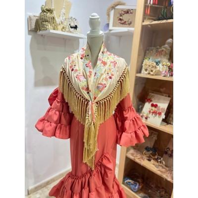 TRAJE FANDANGO CORAL