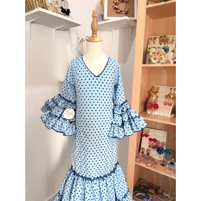 TRAJE CANASTERO JALEO AZUL...