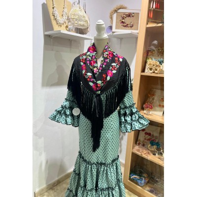 TRAJE CANASTERO JALEO VERDE...