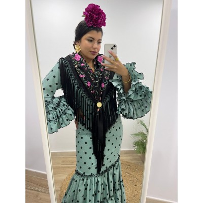 TRAJE CANASTERO JALEO VERDE...