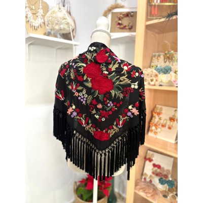 MANTONCILLO BORMUJOS NEGRO...