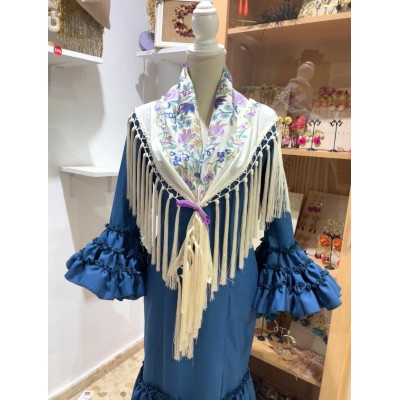 TRAJE CANASTERO JALEO AZUL...