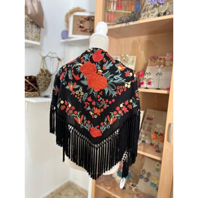 MANTONCILLO BORMUJOS NEGRO...