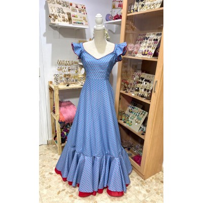 BATA MARIBEL AZUL DUCADO...