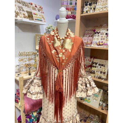 TRAJE CANASTERO SALERO CAMEL