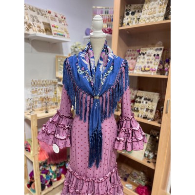 TRAJE CANASTERO SALERO ROSA...