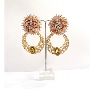 PENDIENTES DULCINEA CAMEL