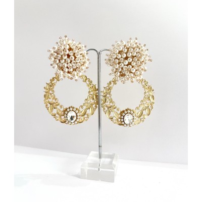 PENDIENTES DULCINEA PERLA