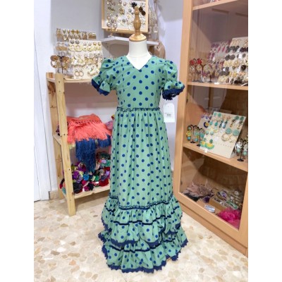 BATA QUEJIO NIÑA VERDE...