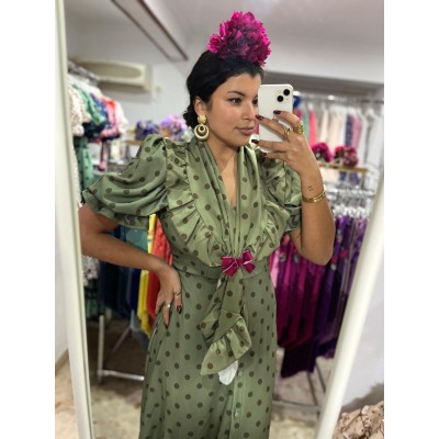 BATA RAFAELA VERDE CAQUI