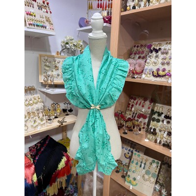 PICO PERFORADO VERDE AGUA