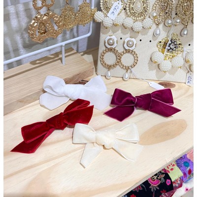 BROCHE MAXI LAZO ROJO