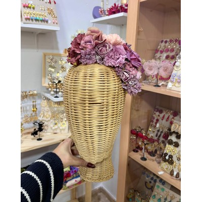 CORONA MALVA EMPOLVADO