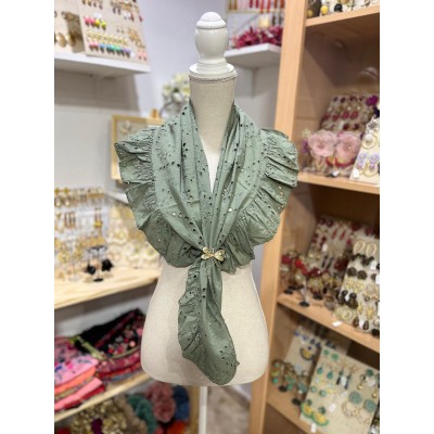 PICO PERFORADO CAQUI EMPOLVADO