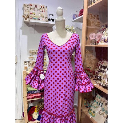 TRAJE CANASTERO JALEO MALVA...