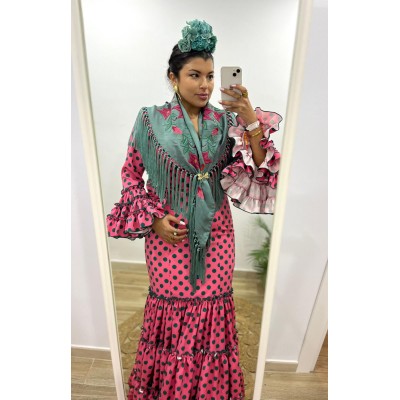 TRAJE CANASTERO JALEO CORAL...