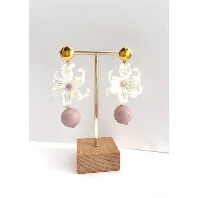 PENDIENTES UMBRA MALVA...