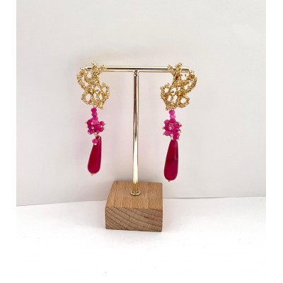 PENDIENTES ALINA BUGANVILLA