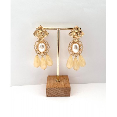 PENDIENTES CASAL BEIGE