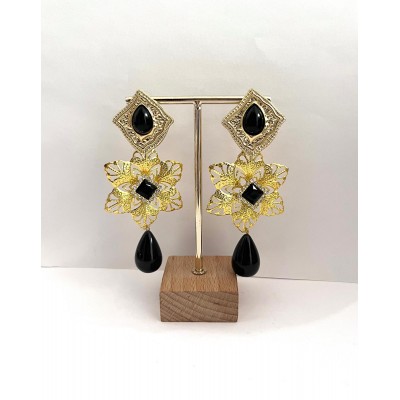 PENDIENTES FITO NEGRO