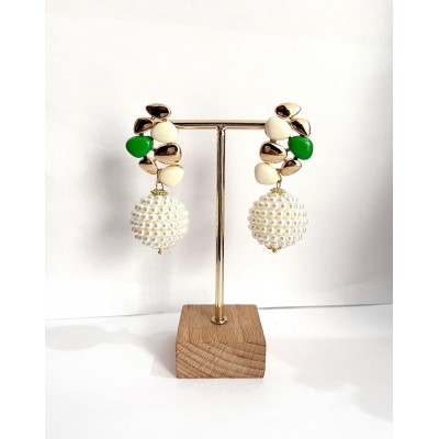 PENDIENTES ARISTA VERDE